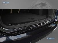 Weyer stainless steel rear bumper protection fits for BMW IX3G08