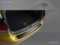 Weyer stainless steel rear bumper protection fits for VW Golf VII5D