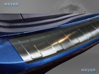 Weyer stainless steel rear bumper protection fits for FORD Focus IV