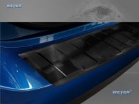 Weyer stainless steel rear bumper protection fits for SKODA KAMIQ
