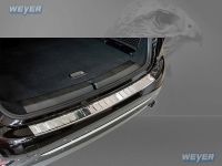 Weyer stainless steel rear bumper protection fits for BMW 2 Gran TourerF46