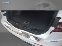 Weyer stainless steel rear bumper protection fits for RENAULT Koleos II