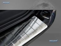 Weyer stainless steel rear bumper protection fits for CITROEN BERLINGO III