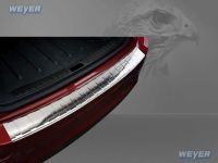 Weyer stainless steel rear bumper protection fits for BMW X6E71