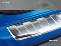 Weyer stainless steel rear bumper protection fits for FORD FOCUS IV5d