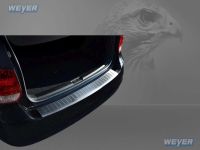 Weyer stainless steel rear bumper protection fits for VW Golf V