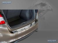 Weyer stainless steel rear bumper protection fits for NISSAN PulsarC13