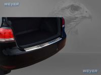 Weyer stainless steel rear bumper protection fits for VW Golf VI5D