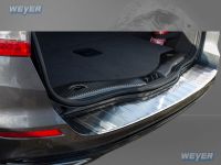 Weyer stainless steel rear bumper protection fits for FORD MondeoMK5