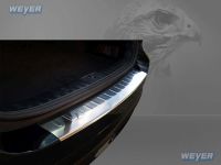 Weyer stainless steel rear bumper protection fits for BMW Serie 3E91