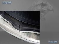 Weyer stainless steel rear bumper protection fits for RENAULT Megane IV