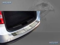 Weyer stainless steel rear bumper protection fits for RENAULT Laguna III