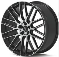 MB Design KV4 shiney black polished Wheel 8,5x19 - 19 inch 5x120 bolt circle