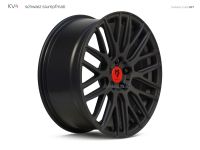 MB Design KV4 black matt Wheel 7,5x18 - 18 inch 5x108 bolt circle