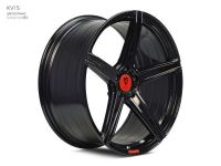MB Design KV1S DC black shiney Wheel 9,5x21 - 21 inch 5x112 bolt circle