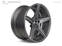 MB Design KV1 DC grey shiny polished Wheel 11x23 - 23 inch 5x120 bolt circle