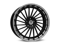 MB Design VR3.2 black dull matt/glossy black polished Wheel 9x21 - 21 inch 5x112 bolt circle