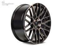 MB Design KV4 smoke black shiney polished Wheel 7,5x18 - 18 inch 5x120 bolt circle