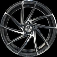 MB Design KV2 shiny grey polished Wheel 8.5x20 - 20 inch 5x130 bolt circle