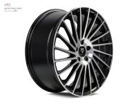 MB Design VR3 shiney black polished Wheel 7,5x18 - 18 inch 5x112 bolt circle