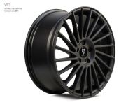 MB Design VR3 black matt Wheel 7,5x18 - 18 inch 5x108 bolt circle
