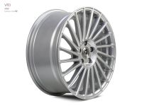 MB Design VR3 silver Wheel 7,5x18 - 18 inch 5x100 bolt circle