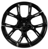 MB Design KX1 shiny black Wheel 9x21 - 21 inch 5x120 bolt circle