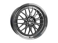 MB Design LV1 grey polished Wheel 7,5x18 - 18 inch 5x114,3 bolt circle