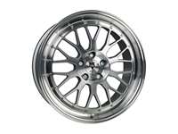 MB Design LV1 silver polished Wheel 8.5x19 - 19 inch 5x114,3 bolt circle