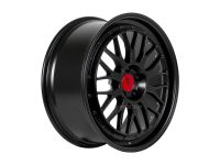 MB Design LV1 black mat Wheel 7x17 - 17 inch 4x100 bolt circle