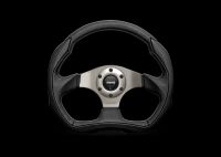 MOMO Eagle steering wheel D=350mm smoot leather black