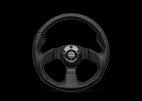 MOMO JET steering wheel D=320mm smoot leather black