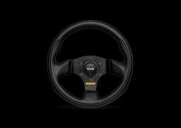 MOMO TEAM steering wheel D=280mm smoot leather black