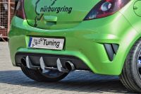 Noak rear diffuser OPC Nürburgringedition fits for Opel Corsa D