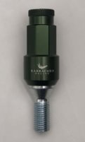 Barracuda Racing Bolt / screw Green 54MM M14x1.5x28-