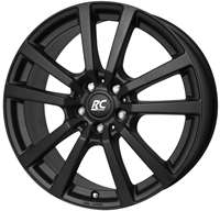 RC RC25T Schwarz Klar Matt (SKM) Wheel 6,5x16 - 16 inch 5x120 bolt circle