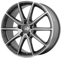 RC RC32 Himalaya Grey full polished (HGVP) Wheel 6,5x16 - 16 inch 5x105 bolt circle