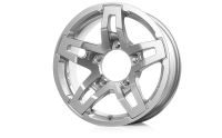 RC RC33X silver Wheel 5,5x15 - 15 inch 5x139,7 bolt circle
