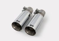 Remus tail pipe set left/right each 1 tail pipe Ø 90 mm straight fits for _Endrohre 1 Endrohr gerade