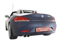 Remus sport exhaust with 2 tail pipes Ø 84 mm Street Race fits for BMW Z4 3,0l 190kw