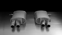 Remus RACING sport exhaust left and RACING sport exhaust right (without tips) fits for BMW 3er E93 3,0l 225kw