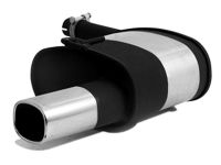 Remus sport exhaust with 1 tail pipe 92x78 mm fits for Ford Mondeo 2,0l 97kW (10/1996-2000)