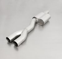 Remus Cat-Back front silencer for 2.3l EcoBoost Turbo, incl. EEC homologation fits for Ford Mustang 2,3l 231kW (ab Bj. 2014)
