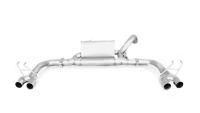 Remus Sport exhaust centered for left/right system (without tail pipes)with integrated valves, incl. EC type approvalOriginal tube Ø 60 mm - REMUS tube Ø 70 mmIt is not permissible to activate the valve on public roads as per the EU transport authority.Th