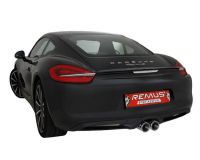 Remus Stainless steel sport exhaust L/R, cat-back fits for Porsche Boxster 2,7l 195kW