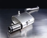 Remus sport exhaust with 1 tail pipe Ø 98 mm Street Race fits for Mini One 1,4l 70kW