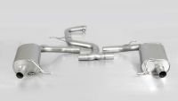 Remus Sport exhaust left and sport exhaust right (without tail pipes), incl. EC type approvalOriginal tube Ø 60 mm / REMUS tube Ø 65 mm fits for Seat Leon 2,0l TSI 221kW Cupra