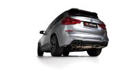 Remus sport exhaust with 2 tail pipes Ø 84 mm Street Race fits for BMW X3 M 3.0l Turbo 353kW (S58B30A mit OPF) ab 05/2019=>