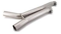 Remus GPF-Back center section replacement tube Original tube Ø 65 mm - REMUS tube Ø 70 mmNo EC type approval fits for BMW M2 3.0l 302 kW (S55B30 mit OPF, EURO 6d-TEMP)