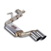 Supersprint Rear exhaust -Racing- Left OO76 fits for BMW E39 Touring 520i / 523i 96 - 8/98 (1 Kat.)